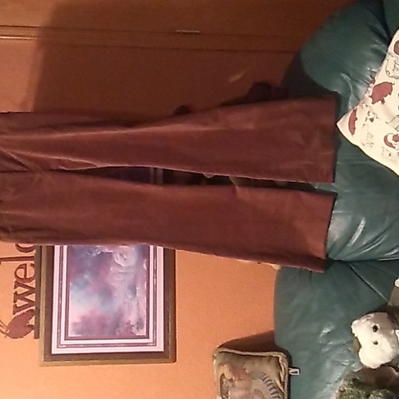 Victoria's Secret Brown Christie Fit Velvet Pant 4 - Picture 5 of 15